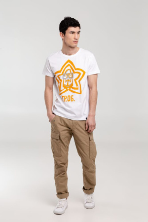 Футболка «Меламед. Егор Летов», белая, размер S