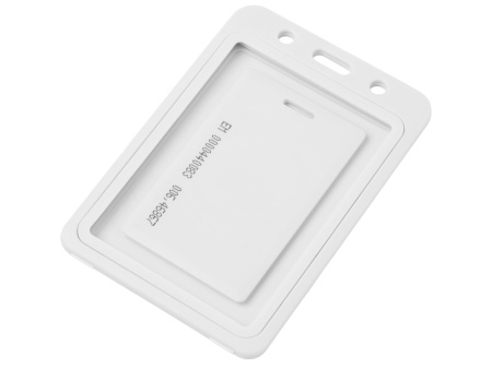 Держатель для бейджа Haven Transparent, белый