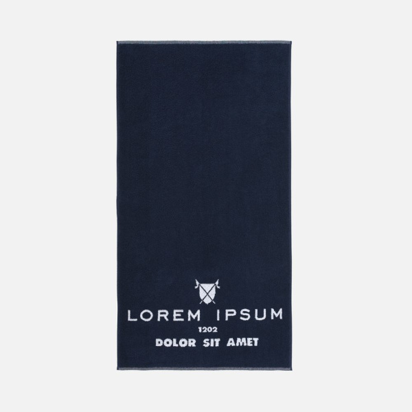 Полотенце на заказ Surpass с пестротканым логотипом