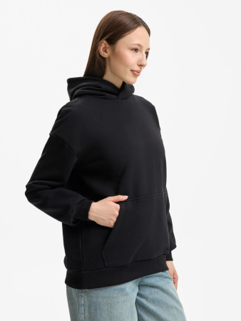 Худи унисекс оверсайз Daylero, черное, размер 3XL/4XL