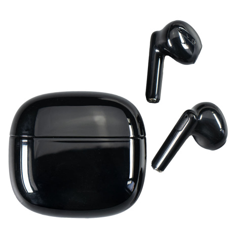 Наушники ECHO беспроводные без амбушюр, пластиковый корпус, черные