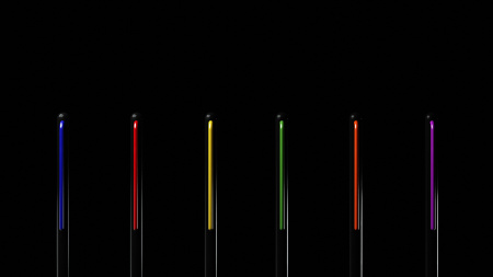 Карандаш GrafeeX с синим клипом в чехле