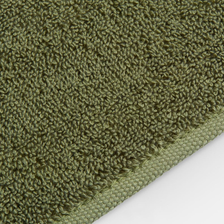 Полотенце махровое Terrychic XL, зеленое