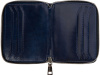 Картхолдер на молнии для 8 пластиковых карт с RFID защитой Fabrizio, синий