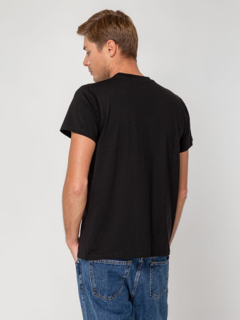 Футболка мужская T-bolka Stretch, черная, размер 3XL