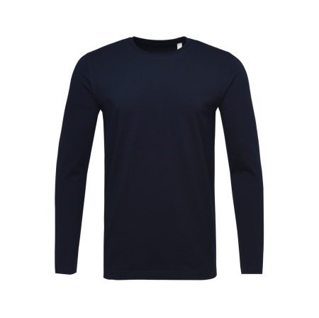 New Gen Футболка с длинным рукавом 180 г/м2 хлопок + лайкра т.синий XS