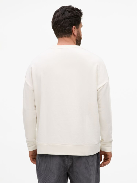 Свитшот унисекс S2, молочно-белый, размер XS/S