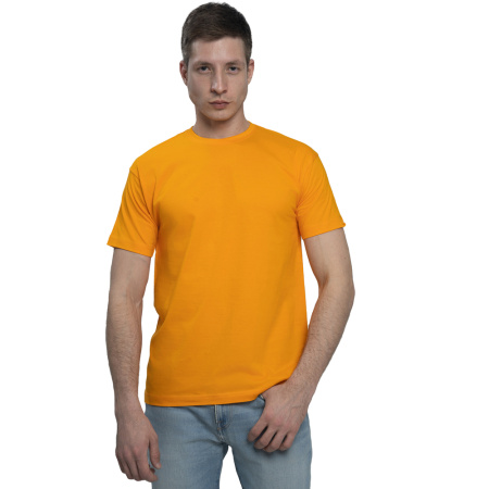 РУЗФутболка MODERN 180г/кв.м. желтая кругл. ворот XXL//