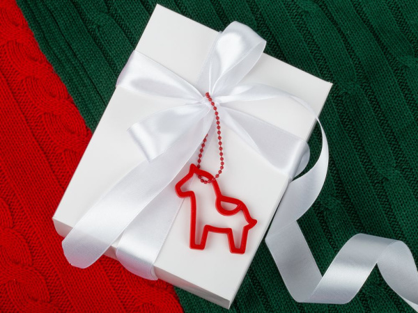 Подвеска «Лошадка с седлом»