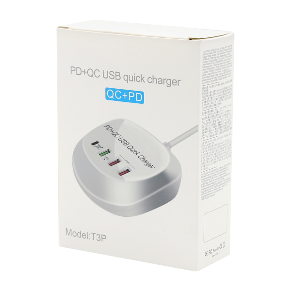 Универсальное зарядное устройство Stoun, белый Универсальное зарядное устройство Stoun, белый