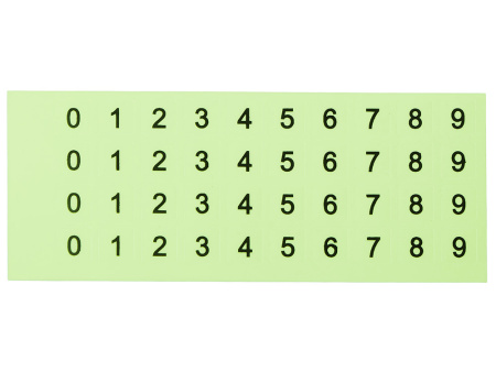 Табличка Tempark с номером телефона для временной парковки с подсветкой, черный