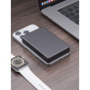 Внешний АКБ NRG Watch 10000 мА-ч, 15Вт, MageSafe, серый, Deppa