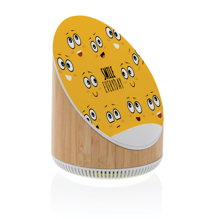 Колонка Ovate 5 Вт с беспроводной зарядкой 15 Вт Колонка Ovate 5 Вт с беспроводной зарядкой 15 Вт