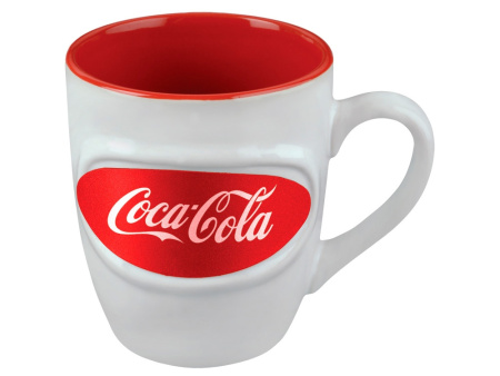 Кружка Пинт, белый/красный