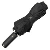 Зонт складной автоматический, Forest Lotus Flashlight, диаметр 100 см, радиус 23 дюйма, 9 панелей, в подарочной коробке,  черный