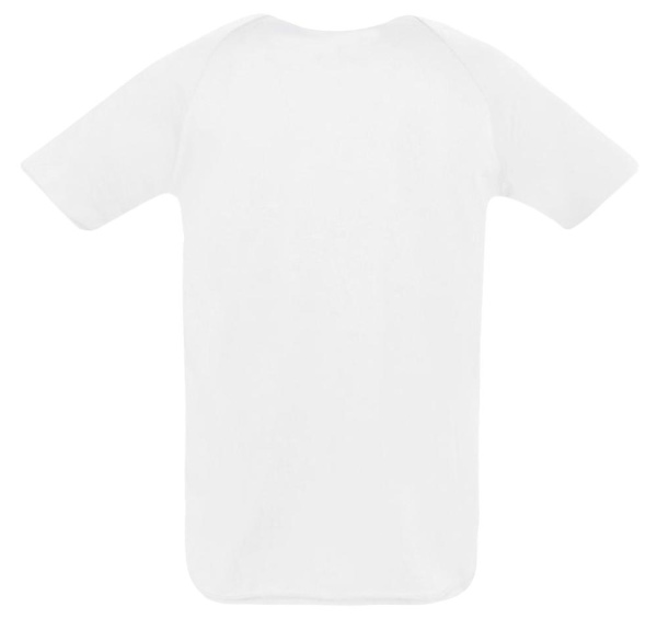 Футболка унисекс Sporty 140 белая, размер XS