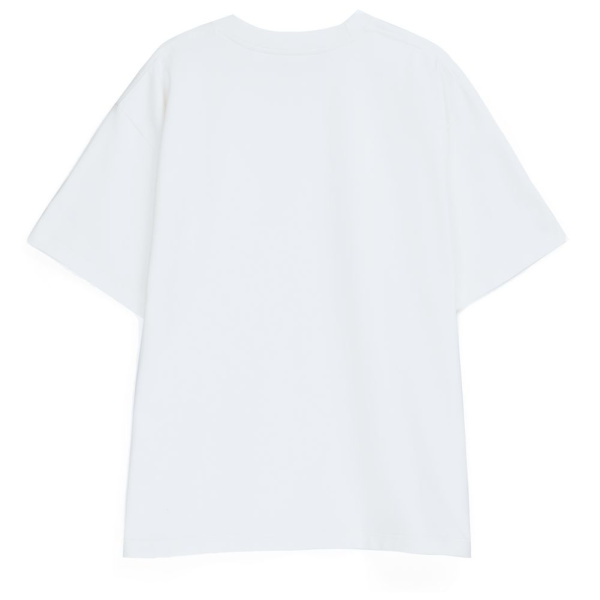 Футболка оверсайз Kangas, белая, XS/S