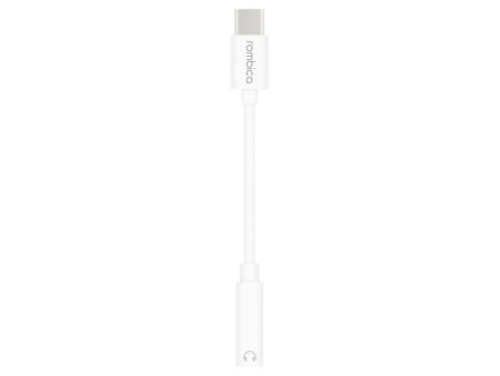 Rombica Type-C Adapter 3.5 White, белый
