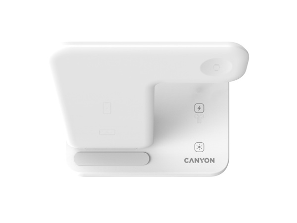 Беспроводное зарядное устройство для гаджетов 3-в-1 с технологией QI WS-303, 15 Вт Беспроводное зарядное устройство для гаджетов 3-в-1 с технологией QI WS-303, 15 Вт