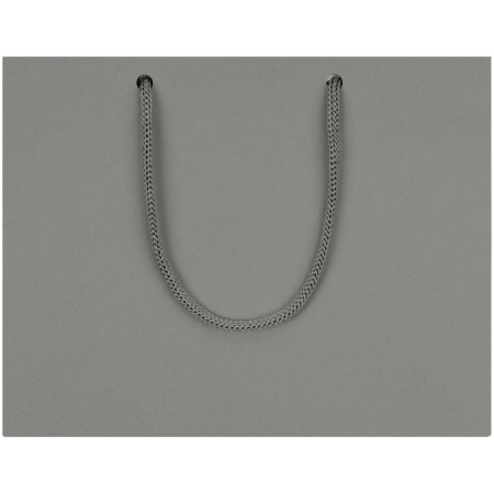 Пакет бумажный Porta S, горизонтальный, серый