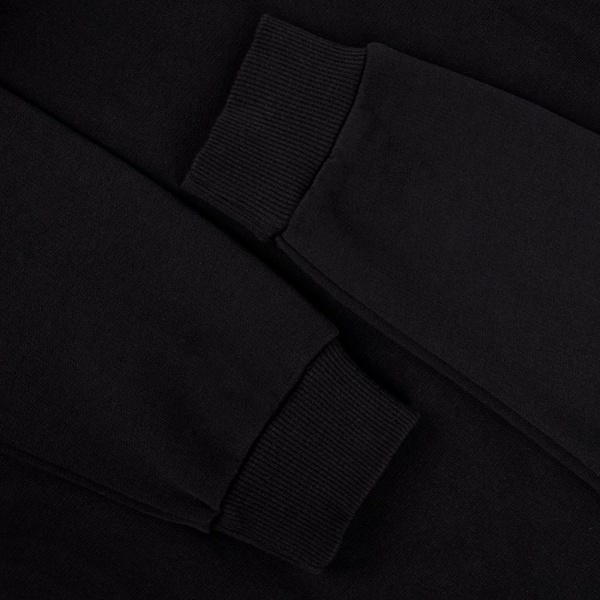 Худи оверсайз унисекс Kosmos, черное, размер XS/S