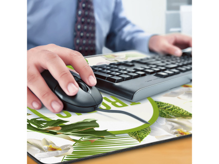 Настольный коврик для мышки и клавиатуры с возможностью полноцветной печати