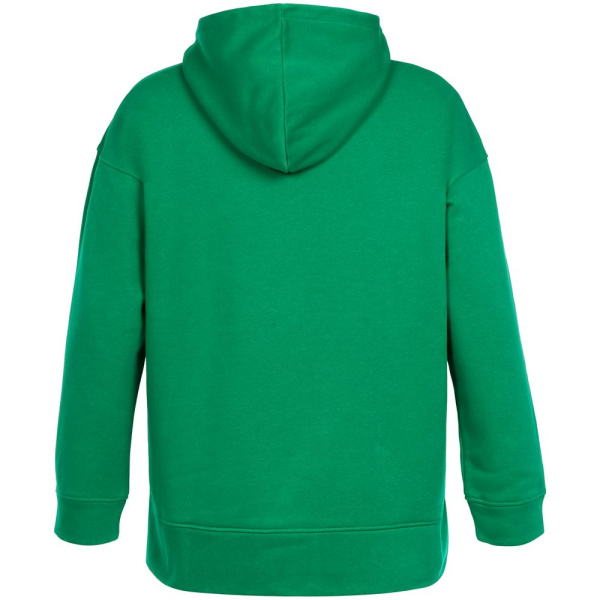 Худи оверсайз унисекс Tolla, зеленое, размер XS/S