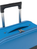 Чемодан складной Rollink Aura 55x40x20 см, 2 колеса, синий