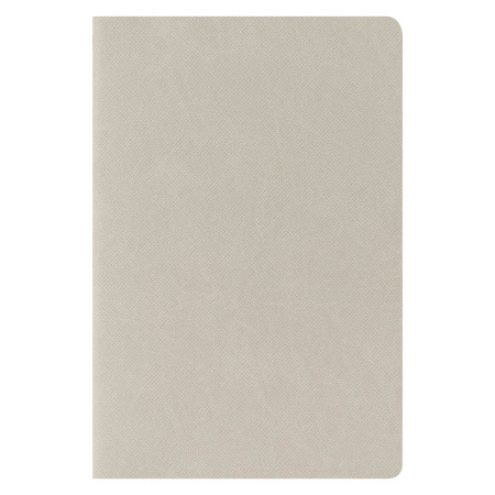 Блокнот Корса слим (Corsa slim), светло-серый