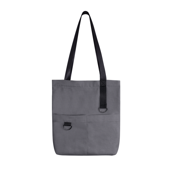 Шоппер Superbag ZIP, с двумя карманами и молнией (серый)