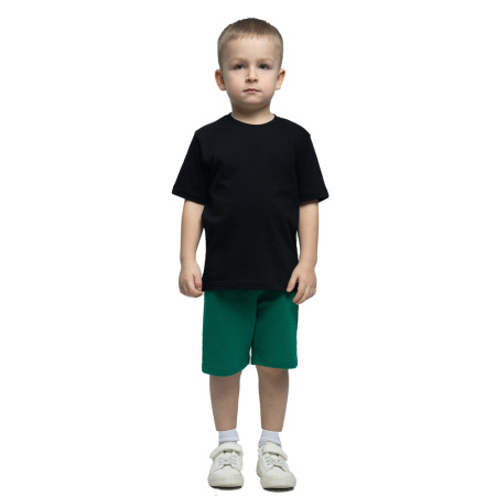 Футболка MODERN ДЕТ 155г О-ворот черный XXS