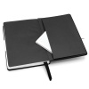 Блокнот A5 Veles в твёрдом переплёте, чёрный