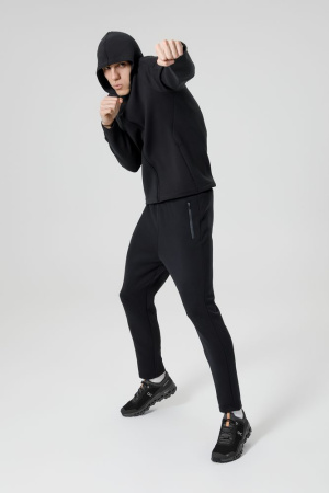 Куртка с капюшоном унисекс Begi, черная, размер XXL