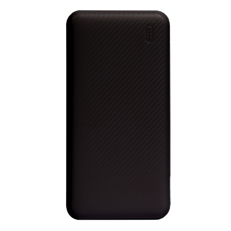 Универсальный аккумулятор Rib 10 (10000 мАч), черный, 13,5х6.8х1,5 см