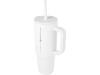 Brady термостакан с силиконовой трубочкой, 900 мл, сертифицированный согласно RCS- Белый