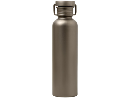 Бутылка для воды из титана Titan, 750ml, темно-серый