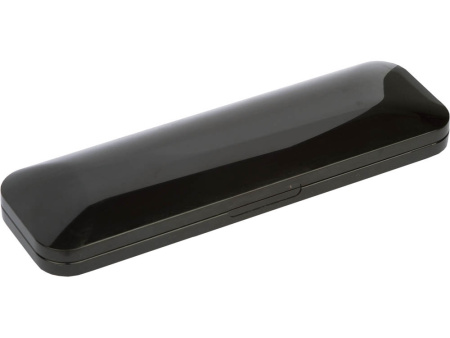 Набор Онтарио: ручка шариковая, карандаш механический, черный/серебристый