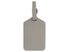Багажная бирка Weekend из ПВХ, серый Багажная бирка Weekend из ПВХ, серый