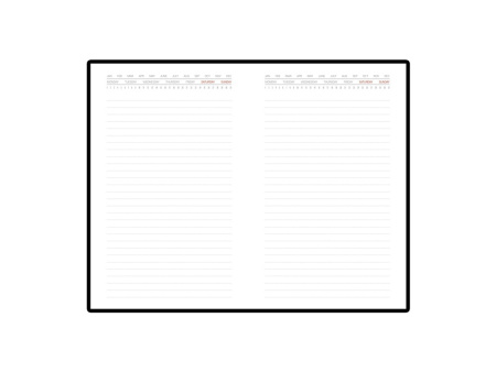 Ежедневник недатированный с индексами А5 Bergamo