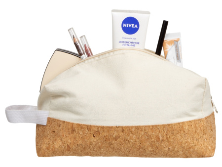 Подарочный набор с пилкой, бальзамом и расческой, белый