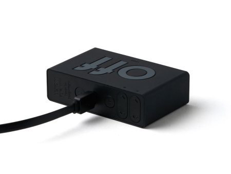 Часы настольные Flip Mini, черный