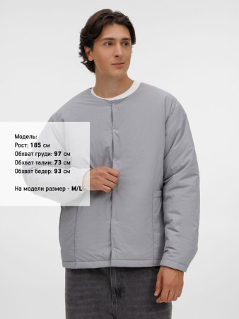 Куртка унисекс Veter, серая, размер 3XL/4XL