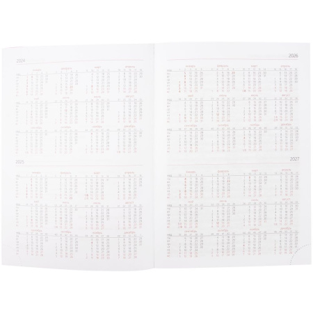 Ежедневник Prizma, недатированный, бирюзовый