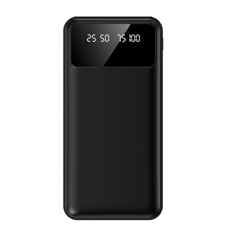 Внешний аккумулятор Dorado 10 000 mAh с фонариком, черный