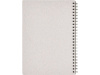 Блокнот Bianco формата A5 на гребне, белый