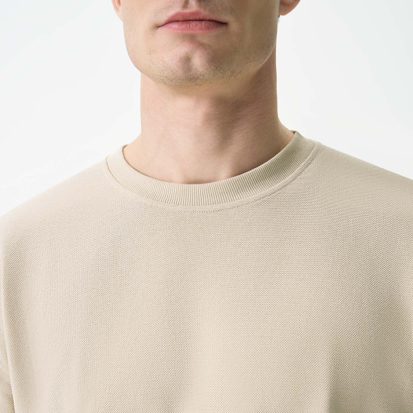 Футболка унисекс премиум Аура (Aura), бежевый