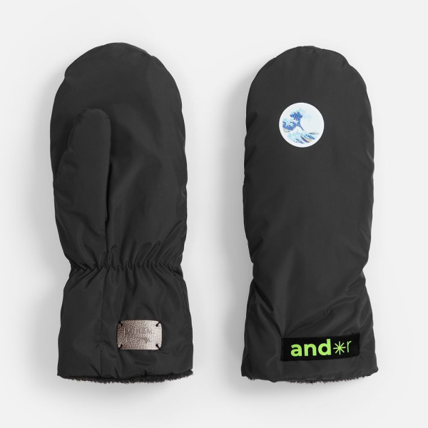 Варежки Warmshape, черные