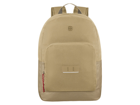 Рюкзак WENGER Crango 16, бежевый, переработанный ПЭТ/Полиэстер, 33х22х46 см, 27 л.