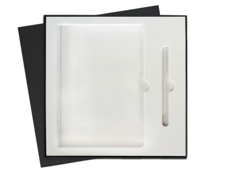 Набор подарочный Solution Duo (ежедневник, ручка), зелёный