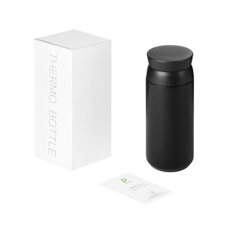 Термобутылка вакуумная герметичная Грейс (Grace), черная